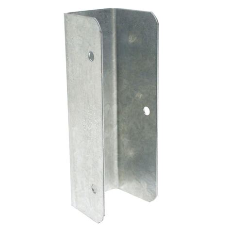 2 x 6 metal slotted brackets for railing|galvanized fence brackets.